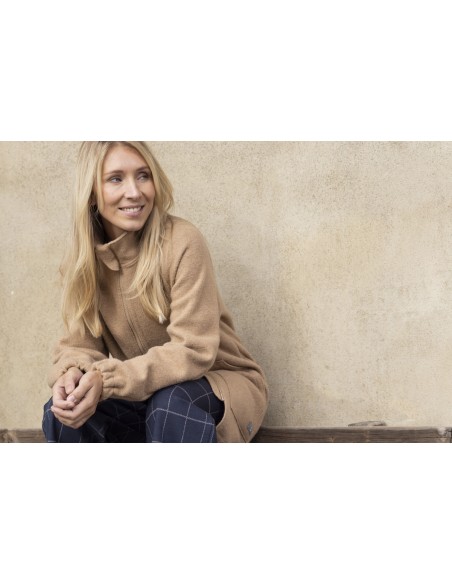 CAPPOTTO DONNA IN LANA COTTA