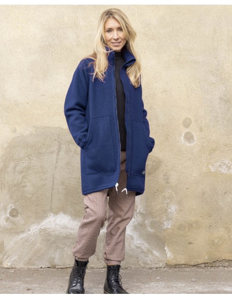 CAPPOTTO DONNA IN LANA COTTA