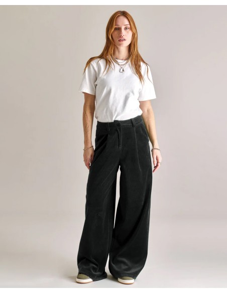 PANTALONE IN VELLUTO DI COTONE BIOLOGICO "SOFIA"