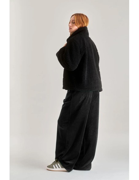 PANTALONE IN VELLUTO DI COTONE BIOLOGICO "SOFIA"