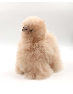 PALUCHE ALPACA DI ALPACA PICCOLO 20CM - BEIGE