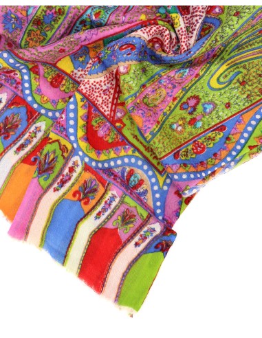 FOULARD IN  LANA MERINO EXTRAFINE  E SETA...