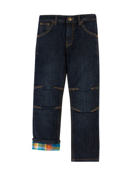 JEANS BAMBINO IN COTONE BIOLOGICO "LUMBERJACK"