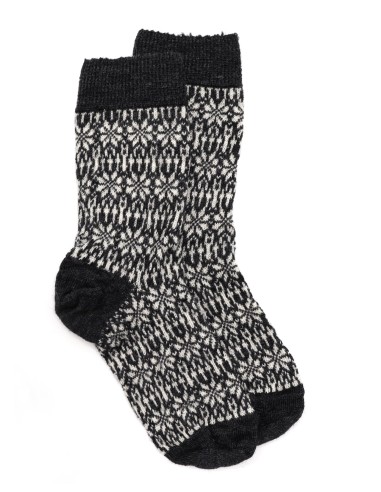 CALZINO NORVEGESE  IN 100% LANA A TRICOT KIDS