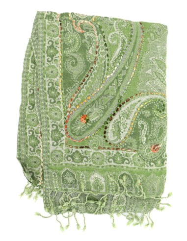 STOLA IN LANA RICAMATA 70X180 "JOY"