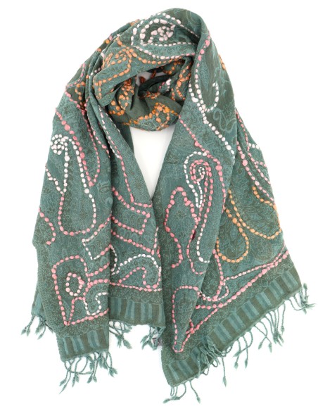 STOLA IN LANA LAVORATA 70X180 "HOPE"
