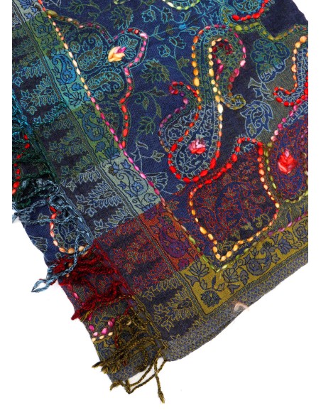 STOLA IN LANA LAVORATA 70X180 "HOPE"
