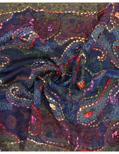 STOLA IN LANA LAVORATA 70X180 "HOPE"
