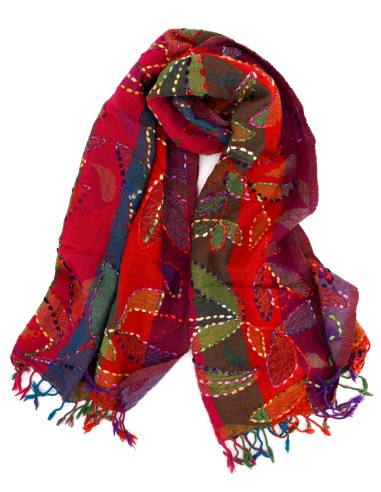 STOLA IN LANA LAVORATA 70X180 "HOPE"
