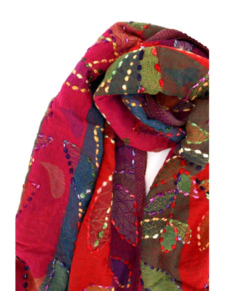 STOLA IN LANA LAVORATA 70X180 "HOPE"
