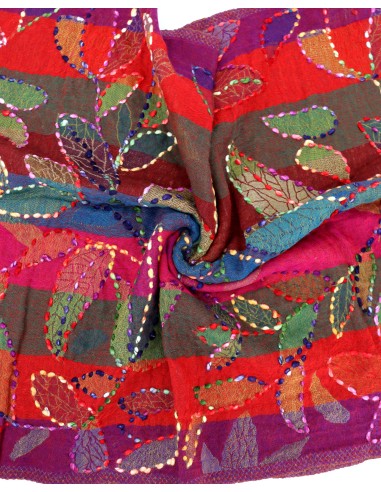 STOLA IN LANA LAVORATA 70X180 "HOPE"
