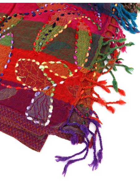 STOLA IN LANA LAVORATA 70X180 "HOPE"
