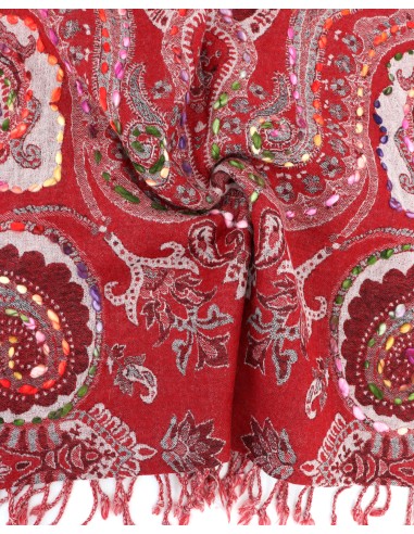 STOLA IN LANA LAVORATA 70X180 "HOPE"
