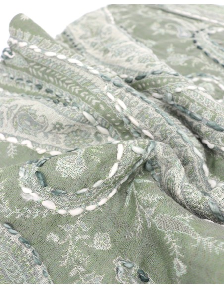 STOLA IN LANA LAVORATA 70X180 "HOPE"
