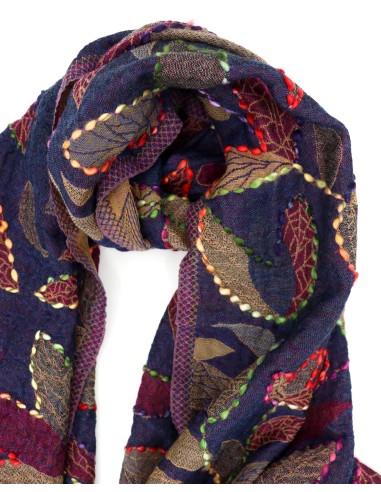 STOLA IN LANA LAVORATA 70X180 "HOPE"
