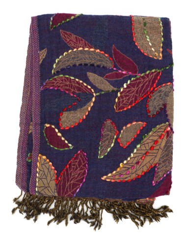 STOLA IN LANA LAVORATA 70X180 "HOPE"
