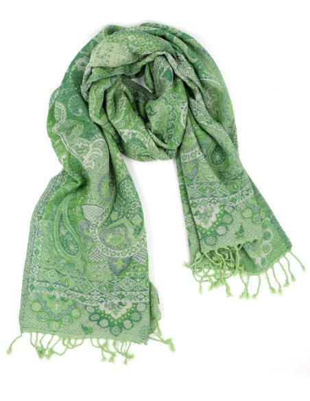 STOLA IN LANA LAVORATA 70X180 "HOPE"
