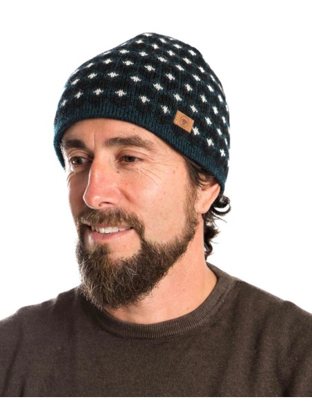 BERRETTO UNISEX NORVEGESE IN 100% LANA MERINO "YMER"