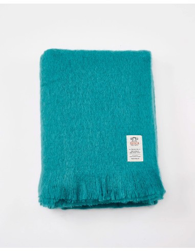 COPERTA CALDISSIMA IN MOHAIR E LANA VERGINE...