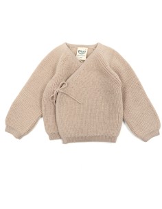 KIMONO BABY 100% LANA MERINO BIOLOGICA - BEIGE