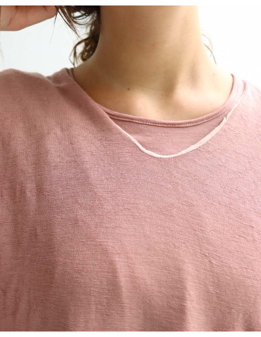 MAGLIA SMANICATA IN SETA E LANA "PALO"