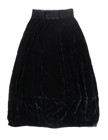 GONNA  IN VELLUTO DI SETA E ECOVISCOSA "MIRE"