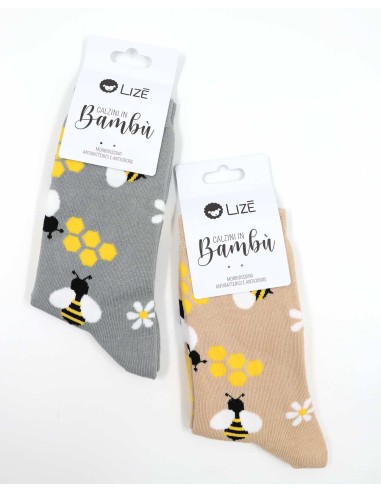 CALZINI BAMBU "MIELE"