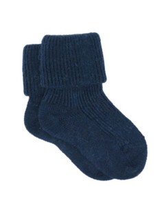 CALZINI BABY IN ALPACA MORBIDISSIMI - NAVY