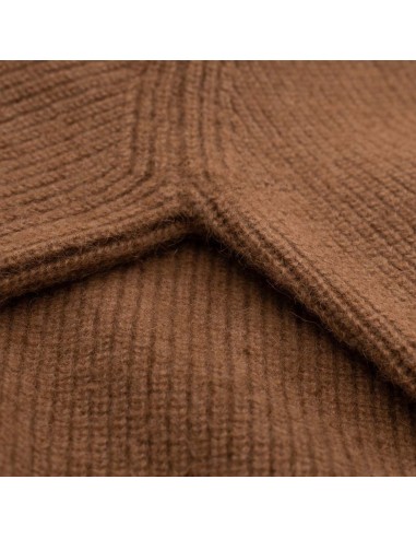 MAGLIONE UNISEX A COLLO ALTO IN 100% LANA DI...