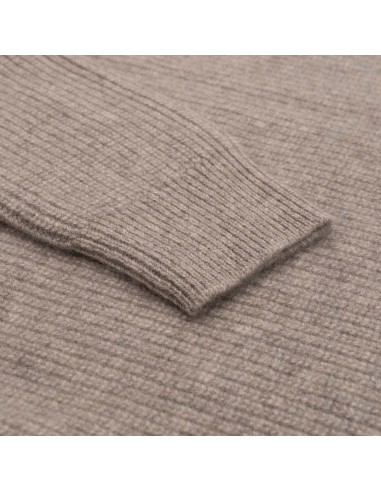 MAGLIONE UNISEX COLLO ALTO IN LANA DI YAK