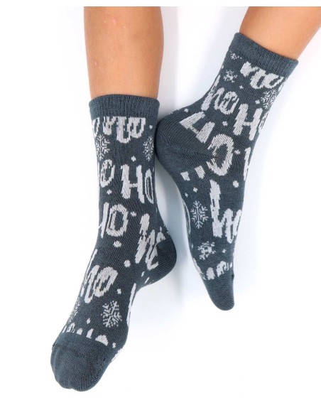 CALZINI IN BAMBU' KIDS "HO-HO-HO"