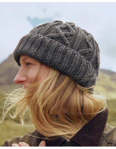 BERRETTO ARAN IN 100% LANA MERINO SUPERSOFT...