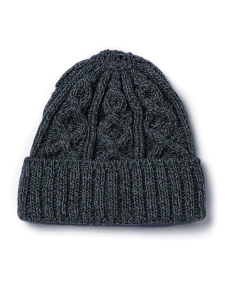 BERRETTO ARAN IN 100% LANA MERINO SUPERSOFT "DIAMOND"