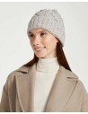 BERRETTO ARAN IN 100% LANA MERINO SUPERSOFT "DIAMOND"