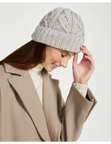 BERRETTO ARAN IN 100% LANA MERINO SUPERSOFT...