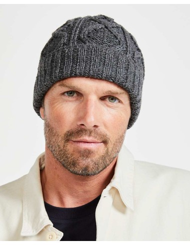 BERRETTO ARAN IN 100% LANA MERINO SUPERSOFT...