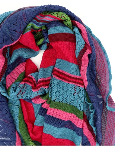 STOLA TRIANGOLARE IN LANA MERINO 100X200 "KYRA"