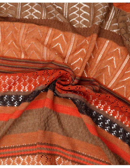 STOLA TRIANGOLARE IN LANA MERINO 100X200 "KYRA"