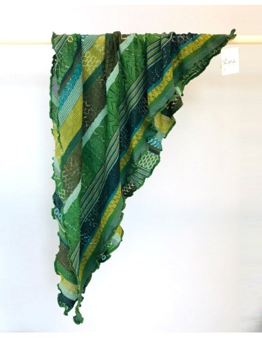 STOLA TRIANGOLARE IN LANA MERINO 100X200 "KYRA"