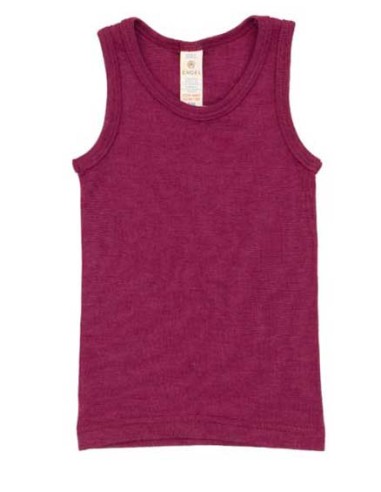 CANOTTA BAMBINI IN LANA-SETA