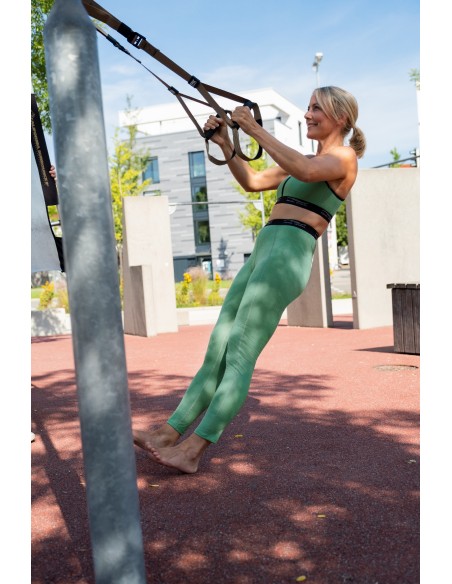 LEGGINGS TERMICO LUNGO IN LANA-SETA SPORT DONNA