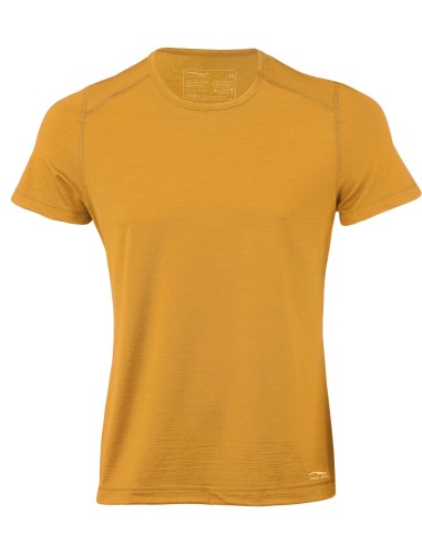 T-SHIRT TERMICA IN LANA-SETA PER LO SPORT UOMO