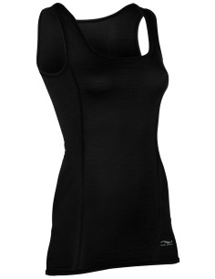 CANOTTA TERMICA IN LANA-SETA PER LO SPORT CON SPALLA...