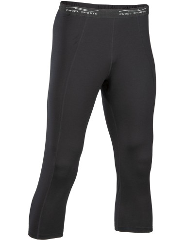 LEGGINGS UOMO 3/4 IN LANA-SETA PER LO SPORT