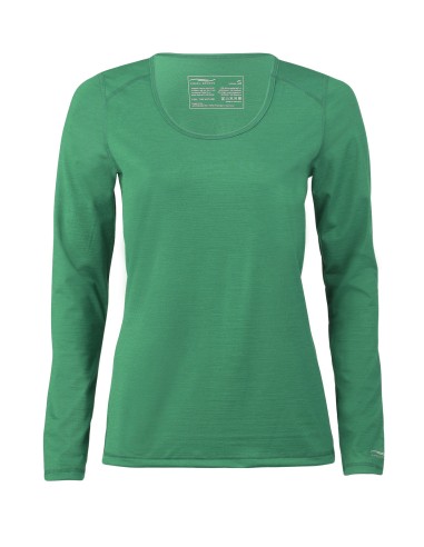 MAGLIA TERMICA IN LANA-SETA SPORT A MANICA LUNGA