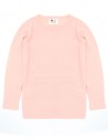 CASHMIRETTA KIDS MANICA LUNGA IN SETA E CASHMERE
