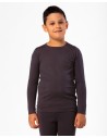 CASHMIRETTA KIDS MANICA LUNGA IN SETA E CASHMERE