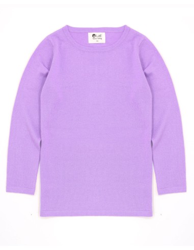 CASHMIRETTA KIDS MANICA LUNGA IN SETA E CASHMERE