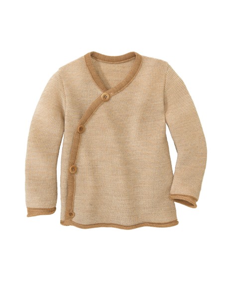 CARDIGAN BABY IN LANA MERINO BIOLOGICA