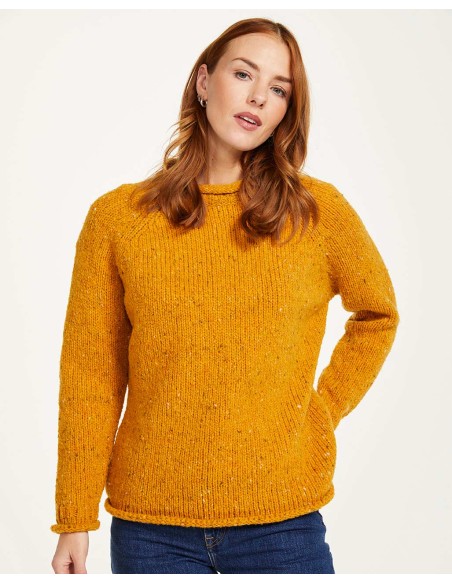 MAGLIONE DONNA IN 100% LANA DONEGAL